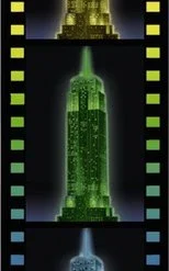 Ravensburger Empire State Building Night Edition - 3D Puzzel Gebouw Van 216 Stukjes -Puzzels Verfijnd Winkel 154x840