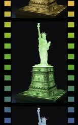 Ravensburger Statue Of Liberty Night Edition- 3D Puzzel Gebouw - 108 Stukjes -Puzzels Verfijnd Winkel 154x840 3