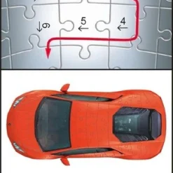 Ravensburger Lamborghini Huracan Evo - 3D Puzzel - 108 Stukjes -Puzzels Verfijnd Winkel 304x840