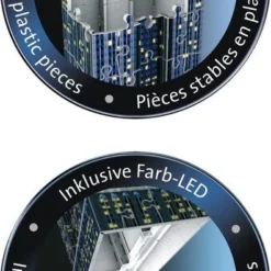 Ravensburger Empire State Building Night Edition - 3D Puzzel Gebouw Van 216 Stukjes -Puzzels Verfijnd Winkel 396x840