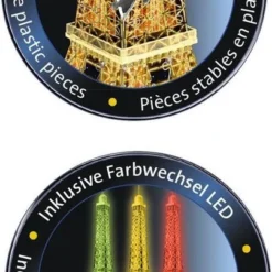 Ravensburger Eiffeltoren Night Edition- 3D Puzzel Gebouw - 216 Stukjes -Puzzels Verfijnd Winkel 404x840