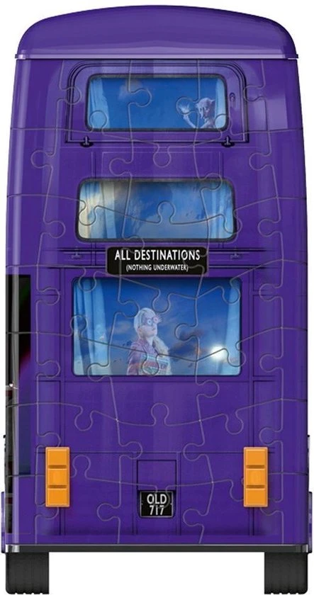 Ravensburger Harry Potter Bus - 3D Puzzel - 216 Stukjes 5 Ravensburger Harry Potter Bus - 3D Puzzel - 216 Stukjes - Afbeelding 5