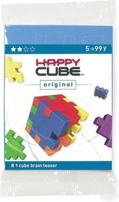 SmartGames Happy Cube, Original 3D-puzzel 1 SmartGames Happy Cube, Original 3D-puzzel