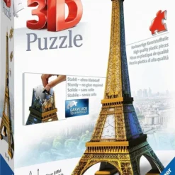 Ravensburger Eiffeltoren - 3D Puzzel Gebouw Van 216 Stukjes -Puzzels Verfijnd Winkel 547x840 2