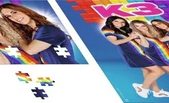 K3 Puzzel - Met Poster 40 X 60 Cm - 104 Stukjes -Puzzels Verfijnd Winkel 550x151