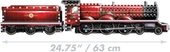 Wrebbit 3D Puzzel - Harry Potter Hogwarts Express - 460 Stukjes 6 Wrebbit 3D Puzzel - Harry Potter Hogwarts Express - 460 Stukjes - Afbeelding 6