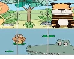 KidCollection Blokpuzzel - 10 Blokken - Educatief Speelgoed - Peuter - Kinderen - 2 Tot 5 Jaar - Dieren -Puzzels Verfijnd Winkel 550x197