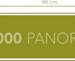 Clementoni Puzzels Voor Volwassenen - Harry Potter, Panorama Puzzel 1000 Stukjes, 10+ Jaar - 61883 -Puzzels Verfijnd Winkel 550x199