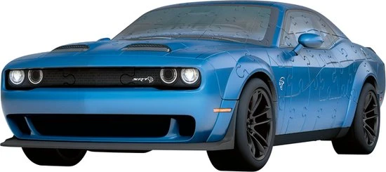Ravensburger Puzzle 3D Dodge Challenger Hellcat Widebody - 3D Puzzel - 108 Stukjes 2 Ravensburger Puzzle 3D Dodge Challenger Hellcat Widebody - 3D Puzzel - 108 Stukjes - Afbeelding 2