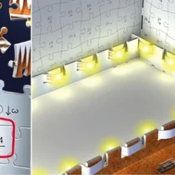 Ravensburger Kerst Gingerbread House Night Edition - 3D Puzzel Gebouw - 216 Stukjes -Puzzels Verfijnd Winkel 550x261 1