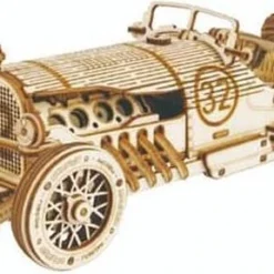 Robotime Modelbouwpakket V8 Gp Car 19 X 8 Cm Hout 220-delig