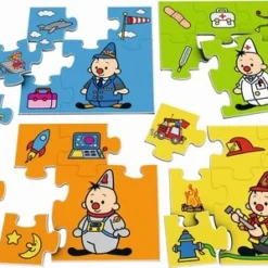 Bumba 4 In 1 Puzzel - Beroepen - 4 X 6 Stukken -Puzzels Verfijnd Winkel 550x299 1