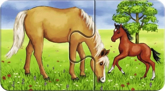 Ravensburger Lieve Dieren- My First Puzzles -9x2 Stukjes - Kinderpuzzel 6 Ravensburger Lieve Dieren- My First Puzzles -9x2 Stukjes - Kinderpuzzel - Afbeelding 6