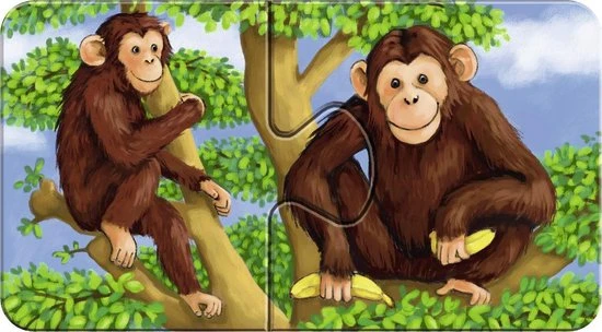 Ravensburger Lieve Dieren- My First Puzzles -9x2 Stukjes - Kinderpuzzel 12 Ravensburger Lieve Dieren- My First Puzzles -9x2 Stukjes - Kinderpuzzel - Afbeelding 12