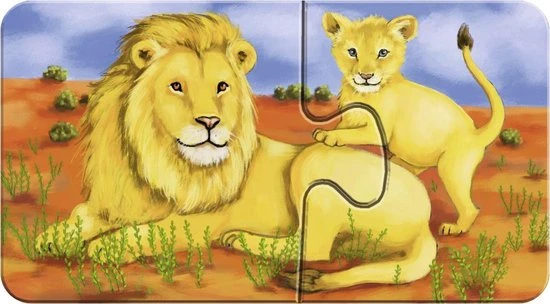 Ravensburger Lieve Dieren- My First Puzzles -9x2 Stukjes - Kinderpuzzel 8 Ravensburger Lieve Dieren- My First Puzzles -9x2 Stukjes - Kinderpuzzel - Afbeelding 8