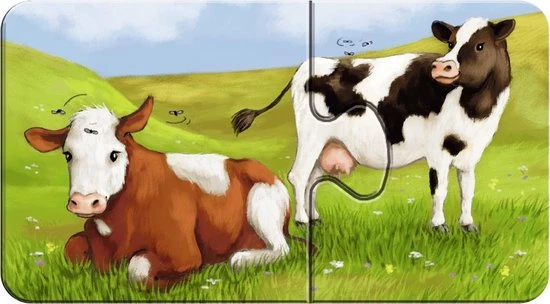 Ravensburger Lieve Dieren- My First Puzzles -9x2 Stukjes - Kinderpuzzel 10 Ravensburger Lieve Dieren- My First Puzzles -9x2 Stukjes - Kinderpuzzel - Afbeelding 10