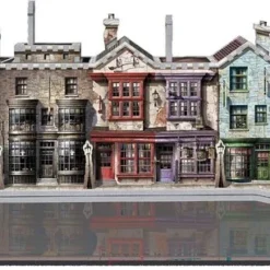 Dragon Alley - Wrebbit 3D Puzzel - Harry Potter - 450 Stukjes -Puzzels Verfijnd Winkel 550x306 2