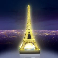 Ravensburger Eiffeltoren Night Edition- 3D Puzzel Gebouw - 216 Stukjes -Puzzels Verfijnd Winkel 550x306