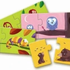 Djeco - Mama En Baby - 12 X 2 Stukjes -Puzzels Verfijnd Winkel 550x319 21