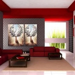 Happy Puzzle Puzzel 1000 Stukjes Fantasydeer Volwassenen Legpuzzels - Fantasy - Dieren - Stad - Kunst - Hobby Speelgoed - Puzzels Volwassenen Kinderen - 50*70 Cm -Puzzels Verfijnd Winkel 550x343 1