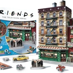 Wrebbit Friends - Central Perk (440 Stukjes) - 3D-Puzzle