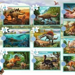 Trefl Dino`s 10-in-1 Puzzel - 20/35/48 Stukjes -Puzzels Verfijnd Winkel 550x361