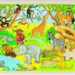 Goki Puzzel: Afrika 48-delig -Puzzels Verfijnd Winkel 550x362 3