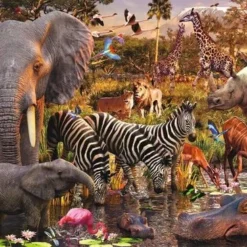 Ravensburger Puzzel Afrikaanse Dierenwereld - Legpuzzel - 3000 Stukjes 10 Ravensburger Puzzel Afrikaanse Dierenwereld - Legpuzzel - 3000 Stukjes -Puzzels Verfijnd Winkel 550x365 4