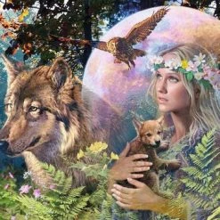 Ravensburger Puzzel Wolven In De Maneschijn - Legpuzzel - 3000 Stukjes -Puzzels Verfijnd Winkel 550x366 118