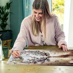 Happy Puzzle Puzzel 1000 Stukjes Fantasydeer Volwassenen Legpuzzels - Fantasy - Dieren - Stad - Kunst - Hobby Speelgoed - Puzzels Volwassenen Kinderen - 50*70 Cm -Puzzels Verfijnd Winkel 550x366 131