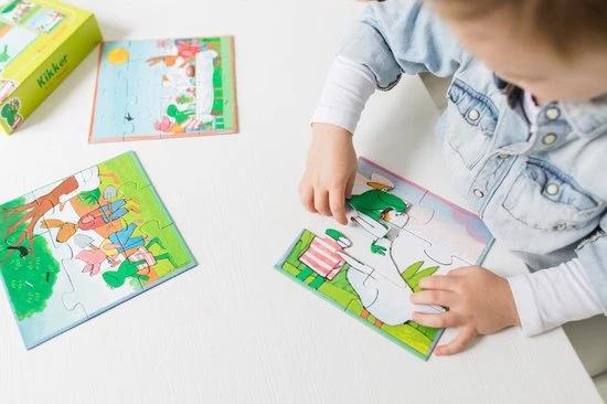 Bambolino Toys - Kikker 4 In 1 Puzzel Set - 4+6+9+16 Stukjes - Kinderpuzzel - Leren Puzzelen - Educatief Peuter Speelgoed 4 Bambolino Toys - Kikker 4 In 1 Puzzel Set - 4+6+9+16 Stukjes - Kinderpuzzel - Leren Puzzelen - Educatief Peuter Speelgoed - Afbeelding 4