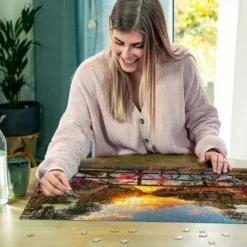 Ravensburger Puzzel Fietsen In Amsterdam - Legpuzzel - 1000 Stukjes -Puzzels Verfijnd Winkel 550x366 98