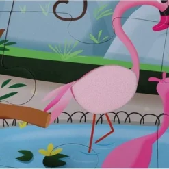 Janod Voelpuzzel - Een Dag In De Dierentuin -Puzzels Verfijnd Winkel 550x367 58