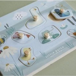 Little Dutch Houten Geluidenpuzzel Dieren -Puzzels Verfijnd Winkel 550x367 66