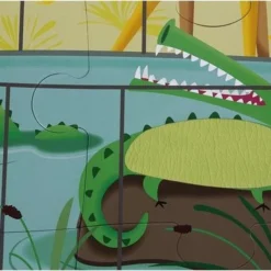 Janod Voelpuzzel - Een Dag In De Dierentuin -Puzzels Verfijnd Winkel 550x372 3