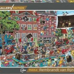 Goliath That's Life Gallery Edition: Rembrandt Van Rijn - 1000 Puzzelstukjes - Legpuzzel (68x48cm) -Puzzels Verfijnd Winkel 550x373