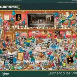 Goliath That's Life Gallery Edition: Leonardo Da Vinci - 1000 Puzzelstukjes - Legpuzzel (68x48cm) -Puzzels Verfijnd Winkel 550x373 5