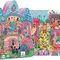 Djeco - Het Sprookjeskasteel - 54 Stukjes 16 Djeco - Het Sprookjeskasteel - 54 Stukjes -Puzzels Verfijnd Winkel 550x373 8