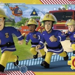 Ravensburger Puzzel Brandweerman Sam En Zijn Team - 2x12 Stukjes - Kinderpuzzel -Puzzels Verfijnd Winkel 550x375 3