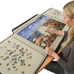 Jumbo Portapuzzle Standaard Voor Puzzels Tot 1500 Stukjes - Puzzelmap -Puzzels Verfijnd Winkel 550x376