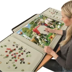 Jumbo Portapuzzle Standaard Voor Puzzels Tot 1000 Stukjes - Puzzelmap -Puzzels Verfijnd Winkel 550x377