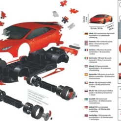 Ravensburger Lamborghini Huracan Evo - 3D Puzzel - 108 Stukjes -Puzzels Verfijnd Winkel 550x379