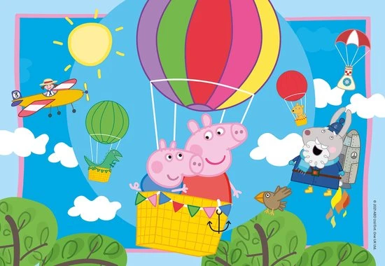 Ravensburger Puzzel Peppa Pig - 2x12 Stukjes - Kinderpuzzel 3 Ravensburger Puzzel Peppa Pig - 2x12 Stukjes - Kinderpuzzel - Afbeelding 3