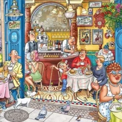 Wasgij Mystery 18 Een Snelle Hap! Puzzel - 1000 Stukjes -Puzzels Verfijnd Winkel 550x381 7