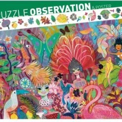 Djeco - Zoekpuzzel 200 Stukjes - Carnaval In Rio - 6+ -Puzzels Verfijnd Winkel 550x382 10