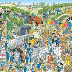 Jan Van Haasteren De Wijnmakerij Puzzel - 3000 Stukjes -Puzzels Verfijnd Winkel 550x383 1