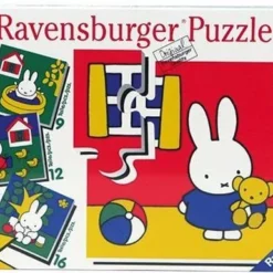 Ravensburger Nijntje. Vier Puzzels -6+9+12+16 Stukjes - Kinderpuzzel 19 Ravensburger Nijntje. Vier Puzzels -6+9+12+16 Stukjes - Kinderpuzzel -Puzzels Verfijnd Winkel 550x385 4