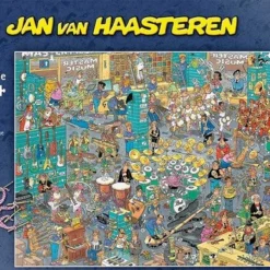 Jan Van Haasteren De Muziekwinkel Puzzel - 5000 Stukjes -Puzzels Verfijnd Winkel 550x386 2