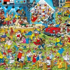 Goliath That's Life Gallery Edition: Piet Mondriaan - 1000 Puzzelstukjes - Legpuzzel (68x48cm) -Puzzels Verfijnd Winkel 550x387 14