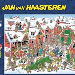 Jan Van Haasteren Het Dorp Van De Kerstman 5000 Stukjes - Legpuzzel -Puzzels Verfijnd Winkel 550x387 4